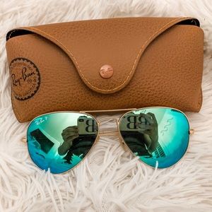 Green polarized raybans